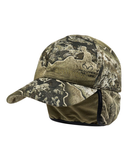 Realtree Excape coloured Deerhunter Excape Winter Cap on white background #colour_realtree-excape
