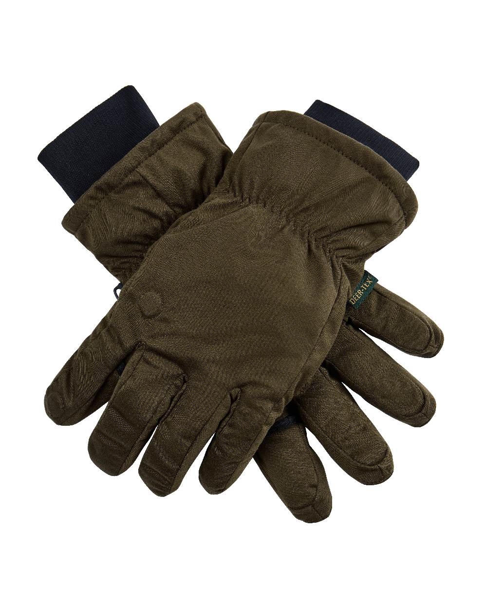 Art Green coloured Deerhunter Excape Winter Gloves on white background #colour_art-green