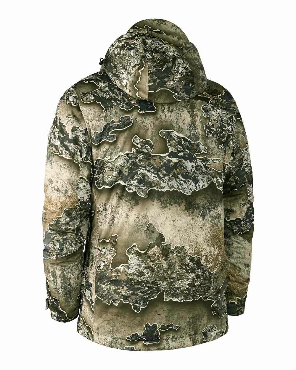 Realtree Excape coloured Deerhunter Excape Winter Waterproof Jacket on white background #colour_realtree-excape