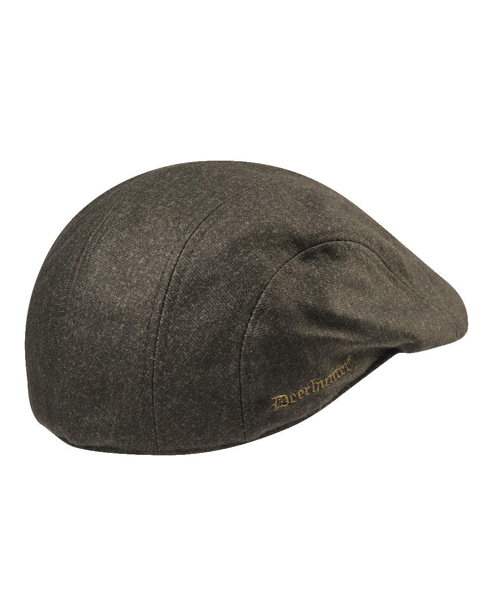Elmwood coloured Deerhunter Flat Cap on white background #colour_elmwood