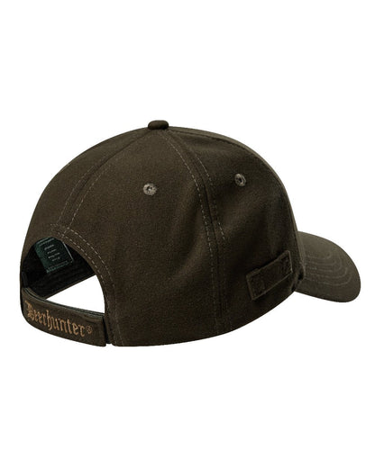 Wood coloured Deerhunter Game Cap on white background #colour_wood
