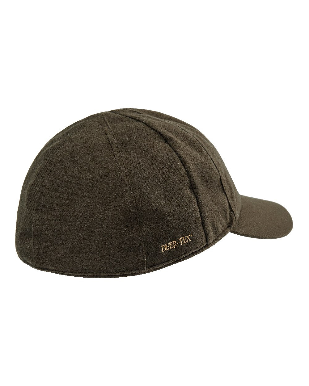 Wood coloured Deerhunter Game Cap with Safety on white background #colour_wood