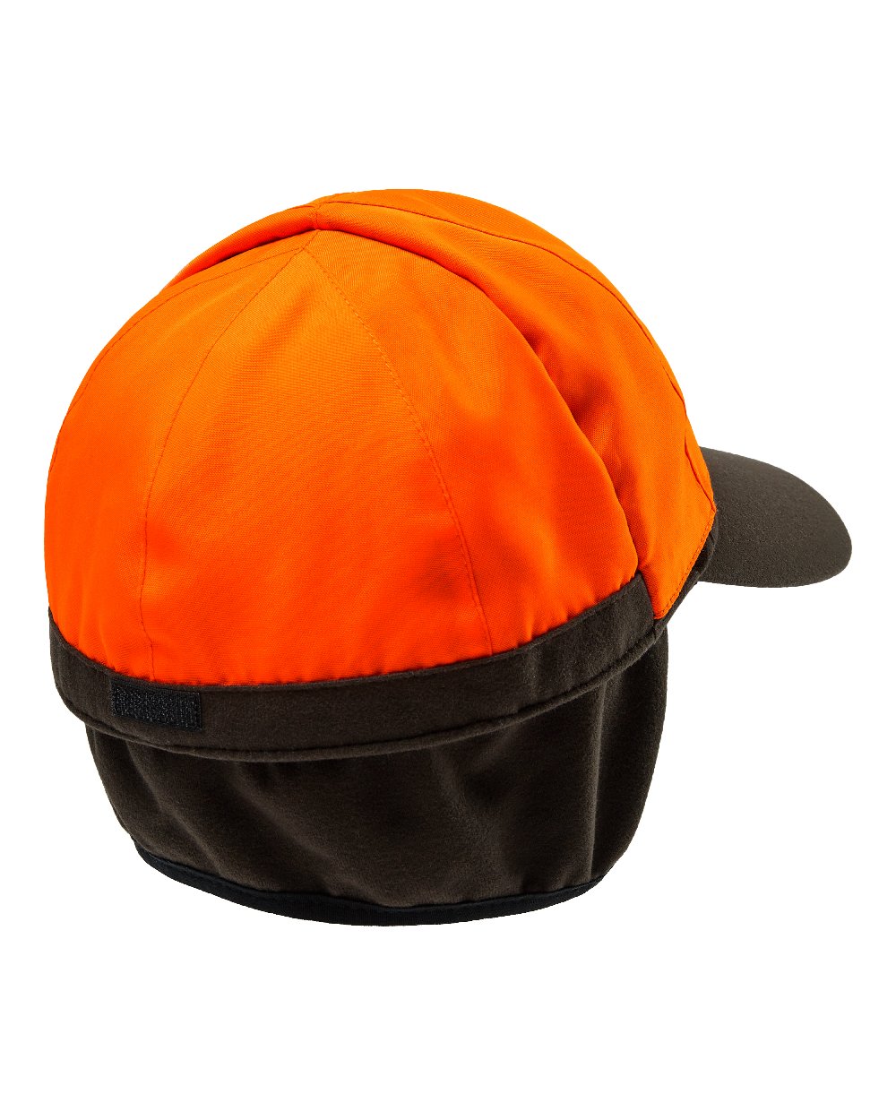Wood coloured Deerhunter Game Cap with Safety on white background #colour_wood