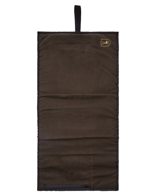 Wood coloured Deerhunter Heat Foldable Sitting Pad on white background #colour_wood