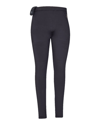 Black coloured Deerhunter Heat Long Johns on white background #colour_black