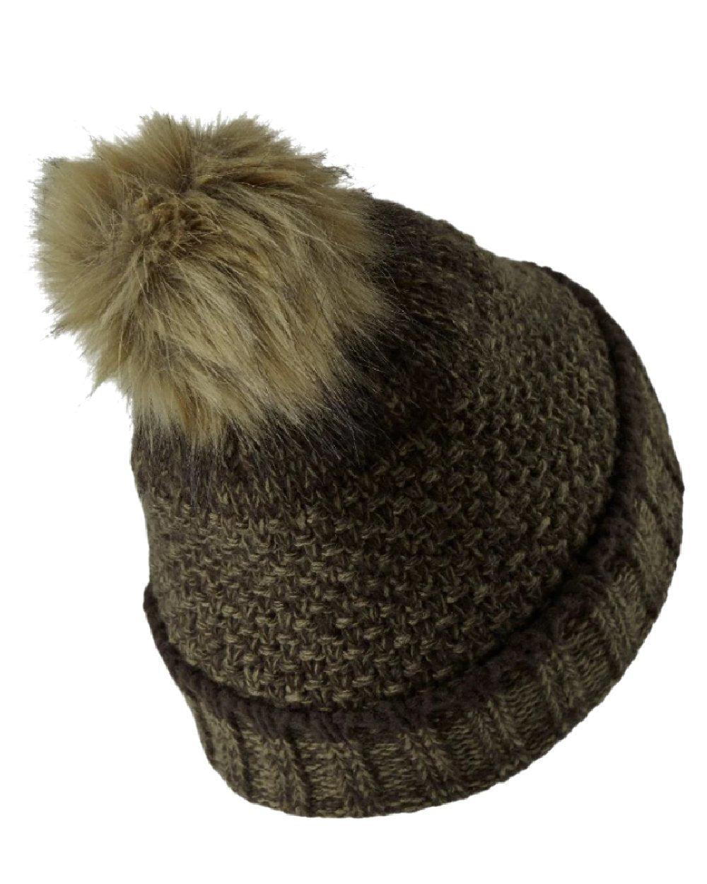 Art Green coloured Deerhunter Ladies Knitted Hat on white background #colour_art-green