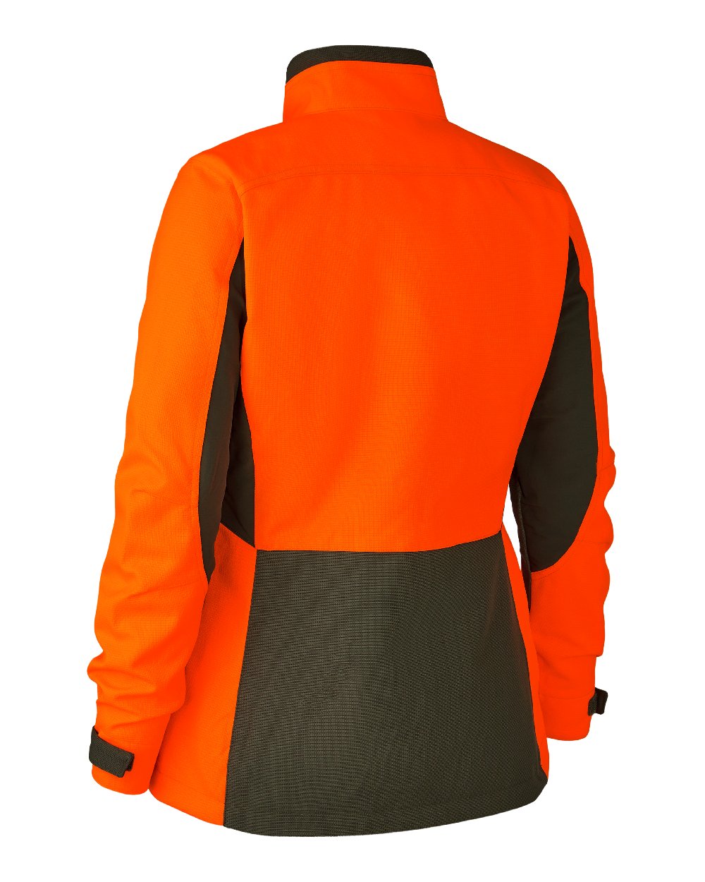 Orange coloured Deerhunter Lady Ann Extreme Jacket with Membrane on white background #colour_orange