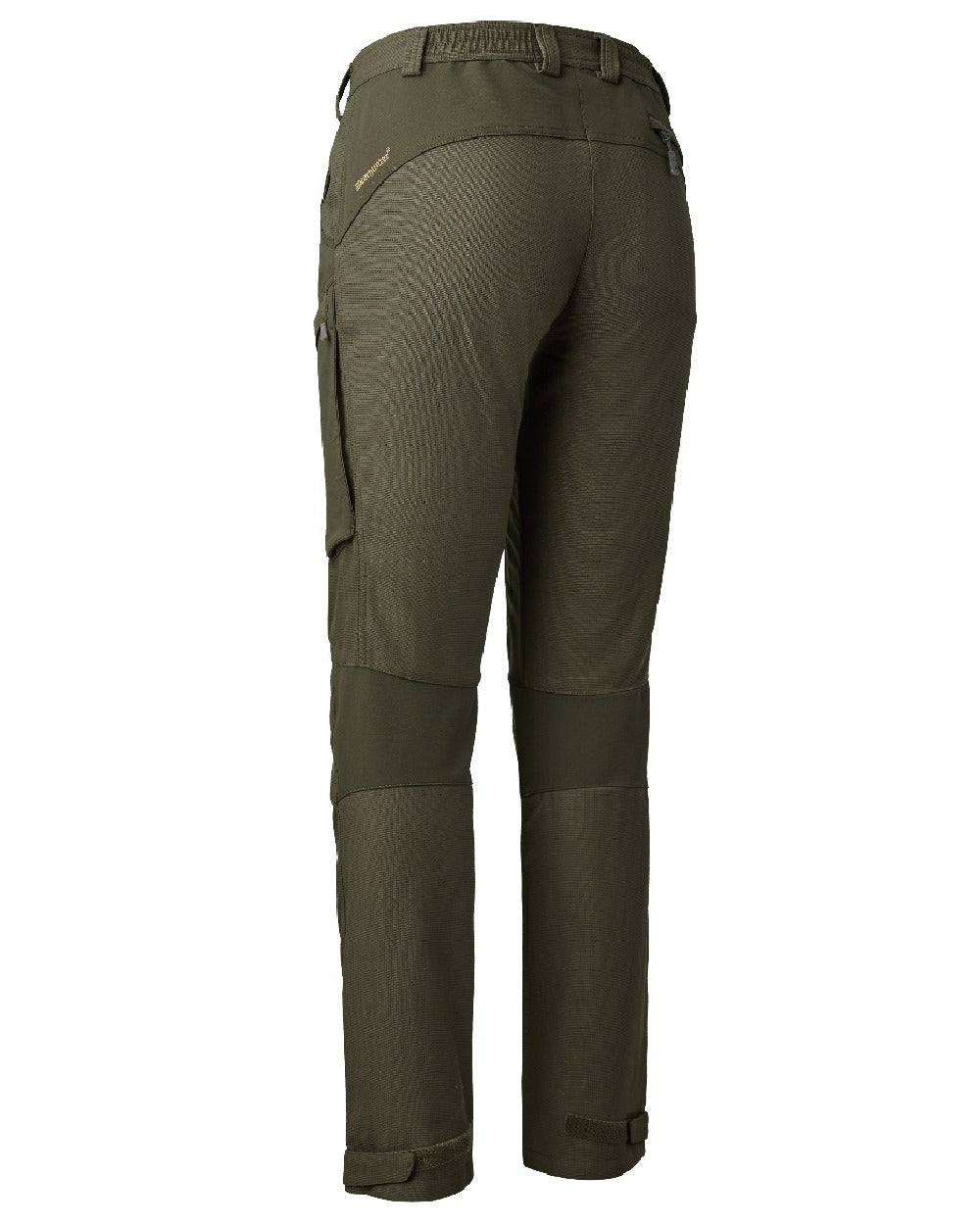 Palm Green coloured Deerhunter Lady Ann Extreme Trousers on white background #colour_palm-green