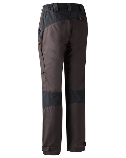 Dark Prune coloured Deerhunter Lady Ann Trousers on white background #colour_dark-prune