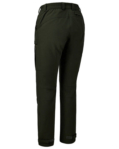 Forest Ember coloured Deerhunter Lady Climate Trousers with 37.5® Technology on white background #colour_forest-ember