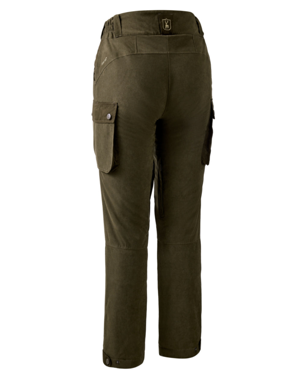 Tarmac Green coloured Deerhunter Lady Eagle Winter Trousers on white background #colour_tarmac-green