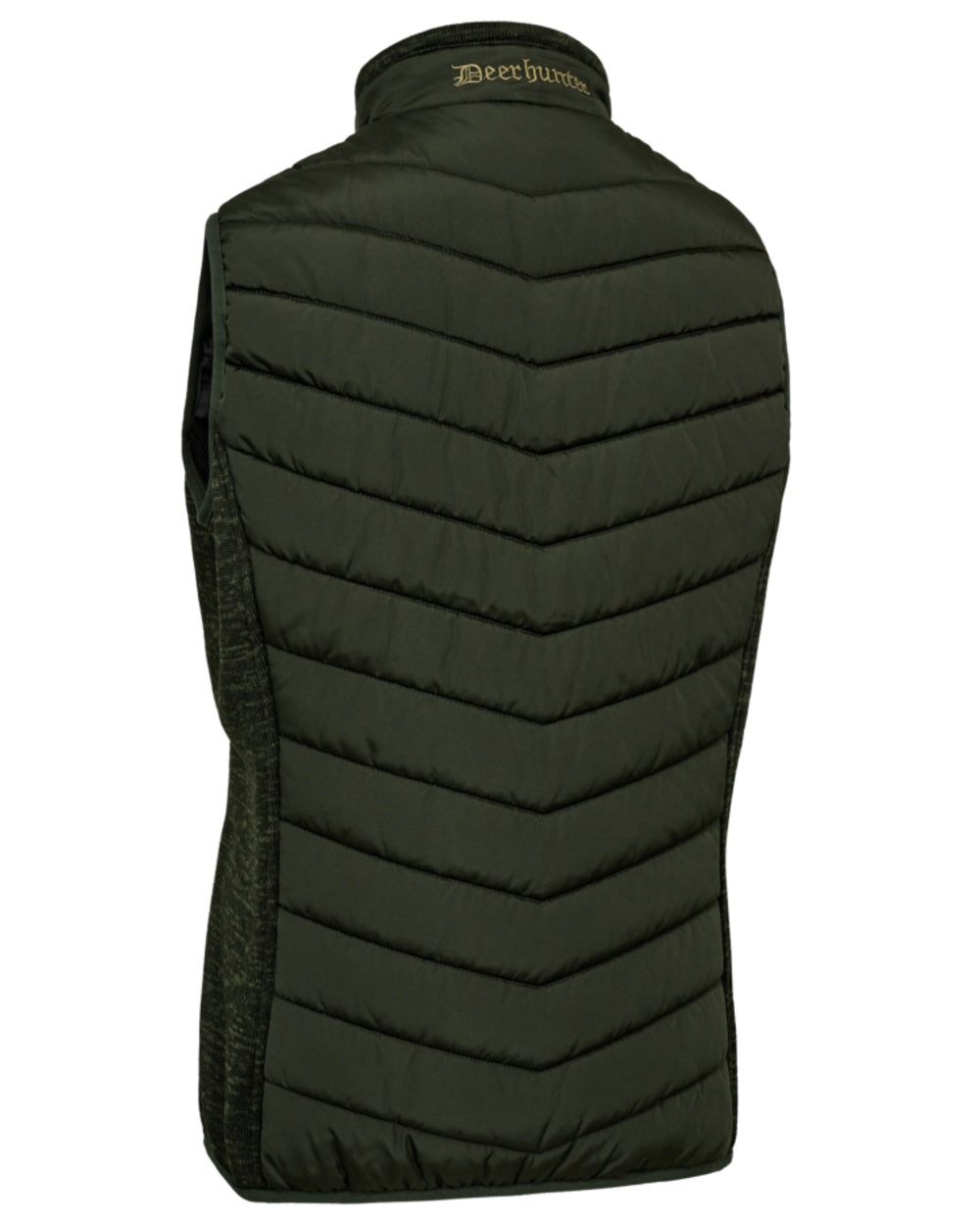 Forest Ember coloured Deerhunter Lady Moor Padded Waistcoat on white background #colour_forest-ember