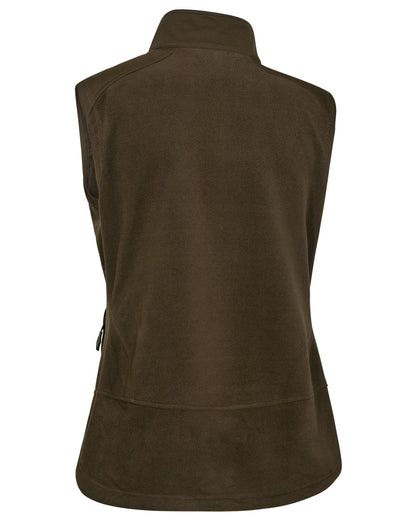 Art Green coloured Deerhunter Lady Muflon Pro Fleece Waistcoat on white background #colour_art-green