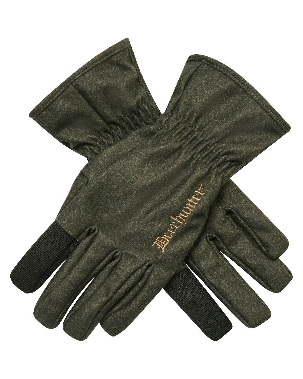 Elmwood coloured Deerhunter Lady Raven Gloves on white background #colour_elmwood