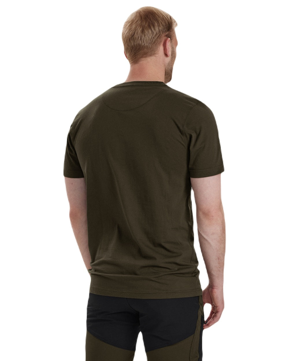 Fallen Leaf coloured Deerhunter Logo T-Shirt on white background #colour_fallen-leaf