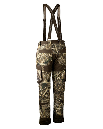 Realtree Max-5 coloured Deerhunter Mallard Trousers on white background #colour_realtree-max-5