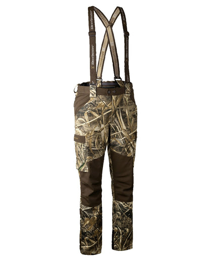 Realtree Max-5 coloured Deerhunter Mallard Trousers on white background #colour_realtree-max-5