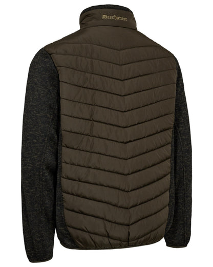 Fallen Leaf coloured Deerhunter Mens Moor Padded Jacket on white background #colour_fallen-leaf
