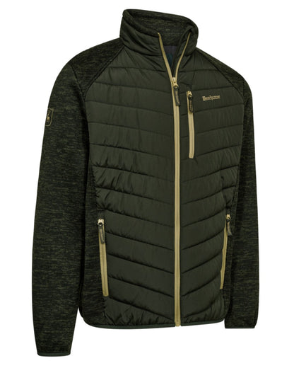 Forest Ember coloured Deerhunter Mens Moor Padded Jacket on white background #colour_forest-ember