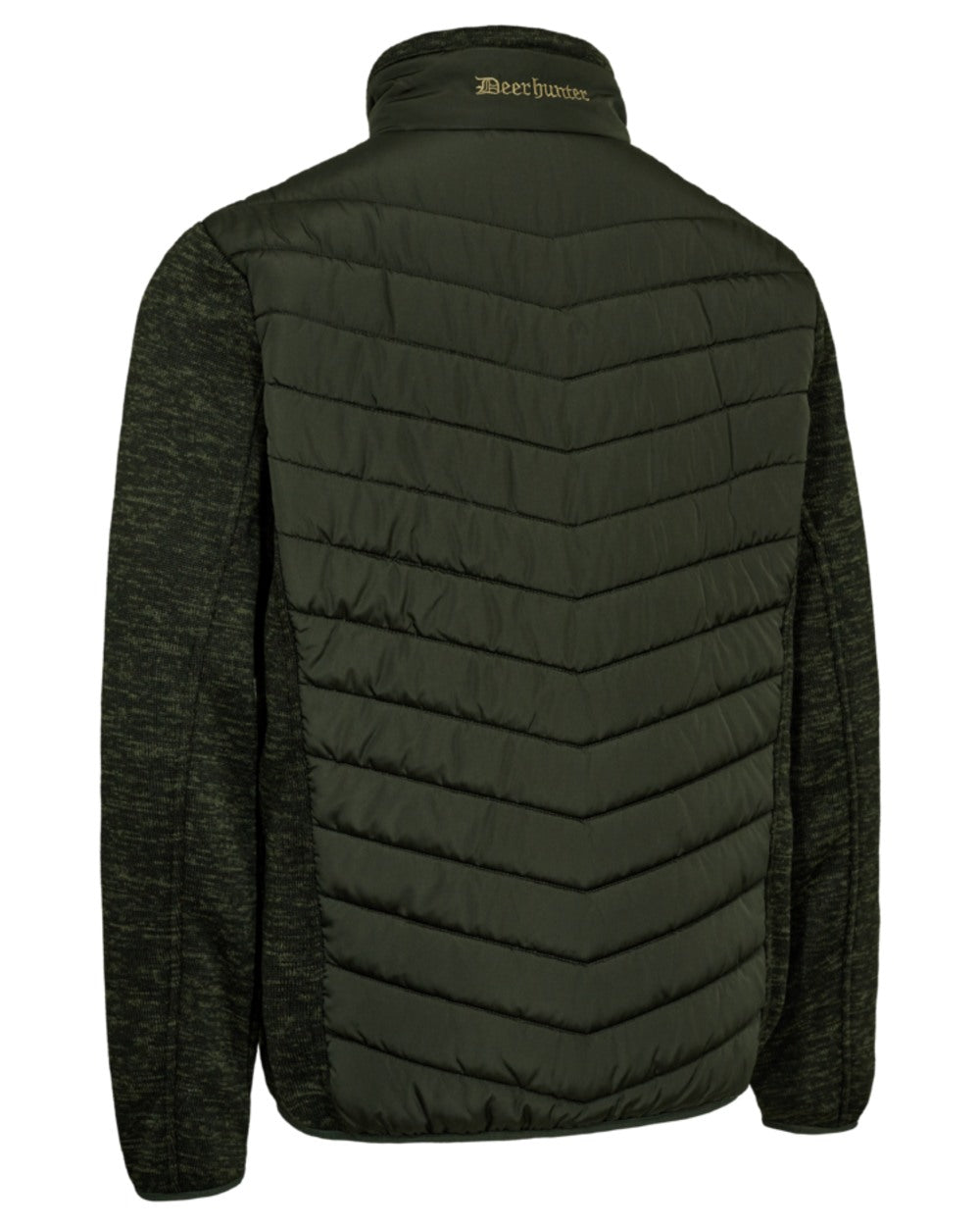 Forest Ember coloured Deerhunter Mens Moor Padded Jacket on white background #colour_forest-ember