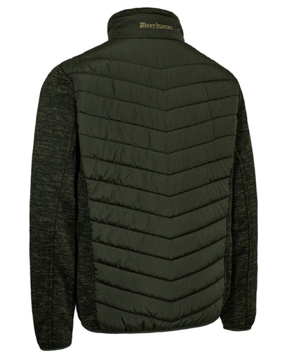 Forest Ember coloured Deerhunter Mens Moor Padded Jacket on white background #colour_forest-ember