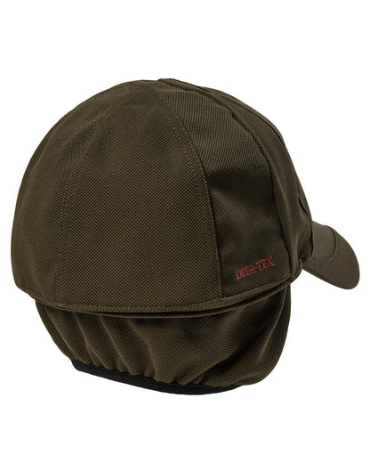 Art Green coloured Deerhunter Mens Muflon Pro Cap With Safety on white background #colour_art-green
