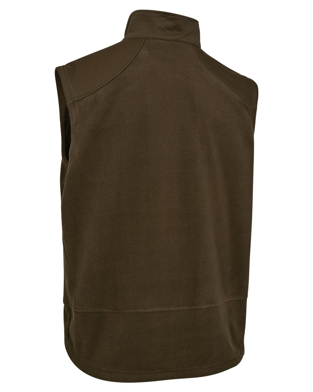 Art Green coloured Deerhunter Mens Muflon Pro Fleece Waistcoat on white background #colour_art-green