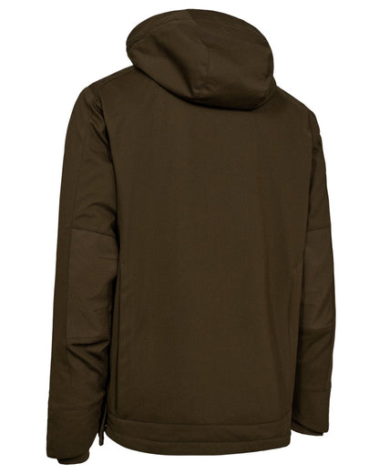 Art Green coloured Deerhunter Mens Muflon Pro Jacket on white background #colour_art-green