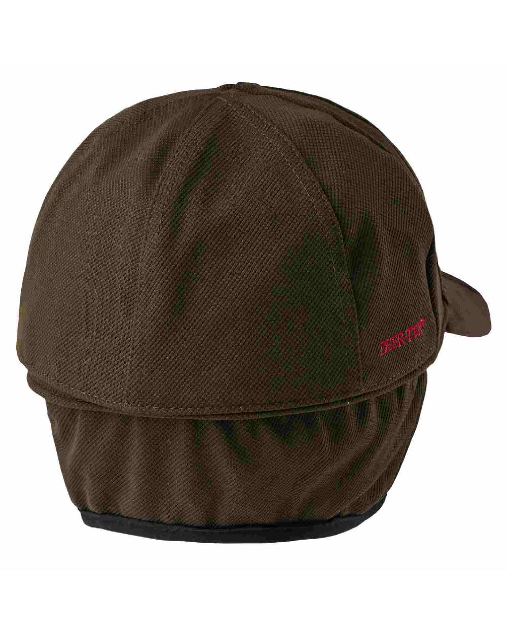 Art Green coloured Deerhunter Muflon Cap with Safety on white background #colour_art-green