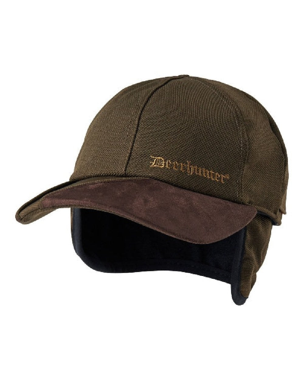 Art Green coloured Deerhunter Muflon Cap with Safety on white background #colour_art-green