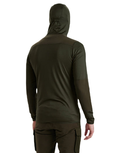Adventure Green coloured Deerhunter Rogaland Sweat Light on white background #colour_adventure-green