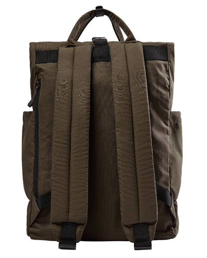 Fallen Leaf coloured Deerhunter Rolltop Backpack on white background #colour_fallen-leaf