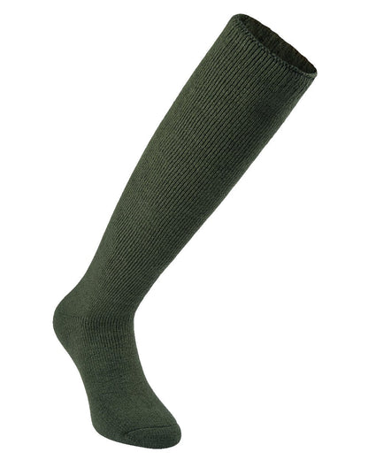 Forest Night coloured Deerhunter Rusky Thermal Socks Long on white background #colour_forest-night