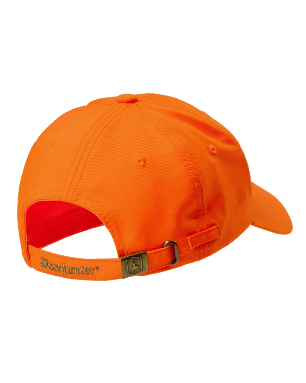 Orange coloured Deerhunter Shield Cap on white background #colour_orange