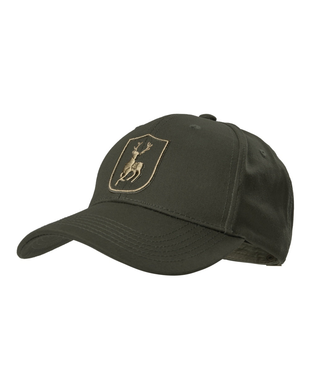 Timber coloured Deerhunter Shield Cap on white background #colour_timber