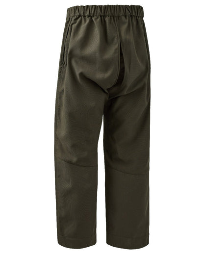 Palm Green coloured Deerhunter Strike Extreme Pull-Over Trousers on white background #colour_palm-green