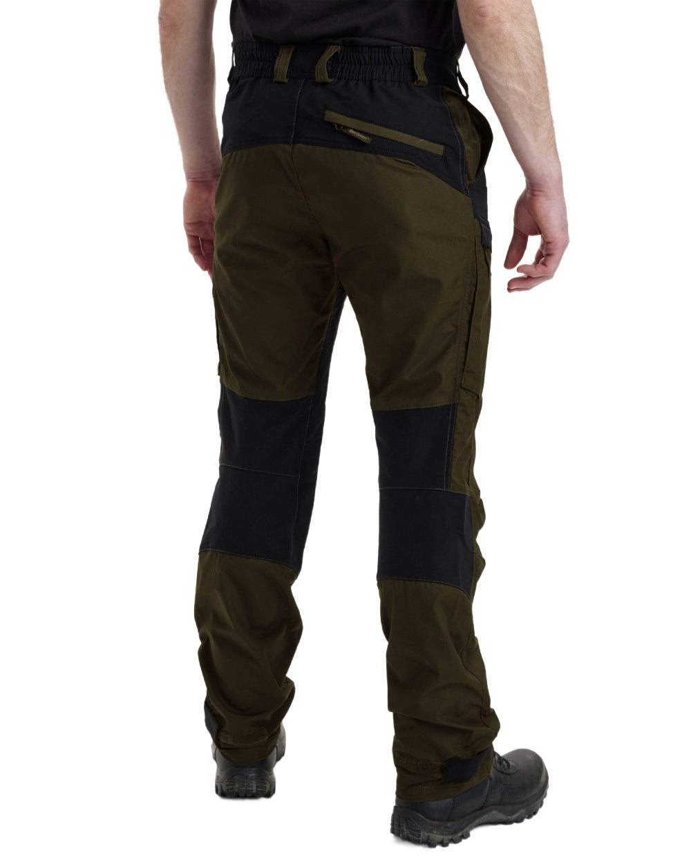 Fallen Leaf coloured Deerhunter Strike Trousers on white background #colour_fallen-leaf
