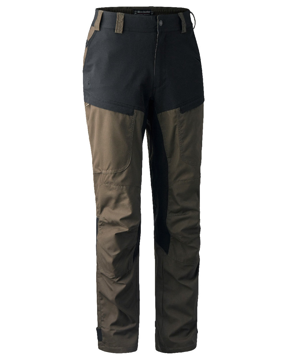 Fallen Leaf coloured Deerhunter Strike Trousers on white background #colour_fallen-leaf