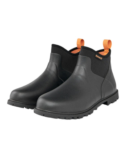 Black Coloured Gateway1 Ascot 6" 3mm Boots on white background #colour_black