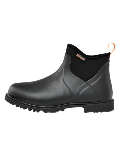 Black Coloured Gateway1 Ascot 6" 3mm Boots on white background #colour_black