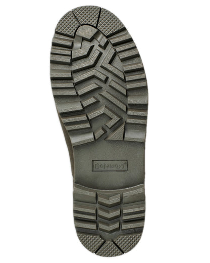 Dark Brown Coloured Gateway1 Ascot II 6" 3mm Boots on white background #colour_dark-brown