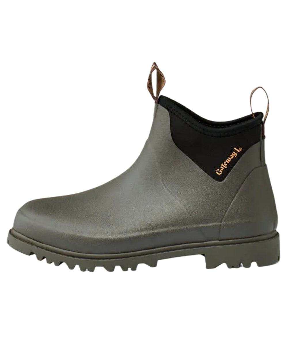 Dark Brown Coloured Gateway1 Ascot II Lady 6" 3mm Boots on white background #colour_dark-brown