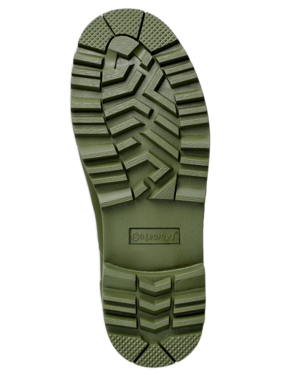 Olive Coloured Gateway1 Ascot II Lady 6" 3mm Boots on white background #colour_olive