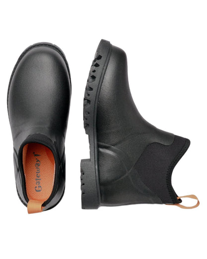Black Coloured Gateway1 Ascot Lady 6 3mm Boots on white background #colour_black