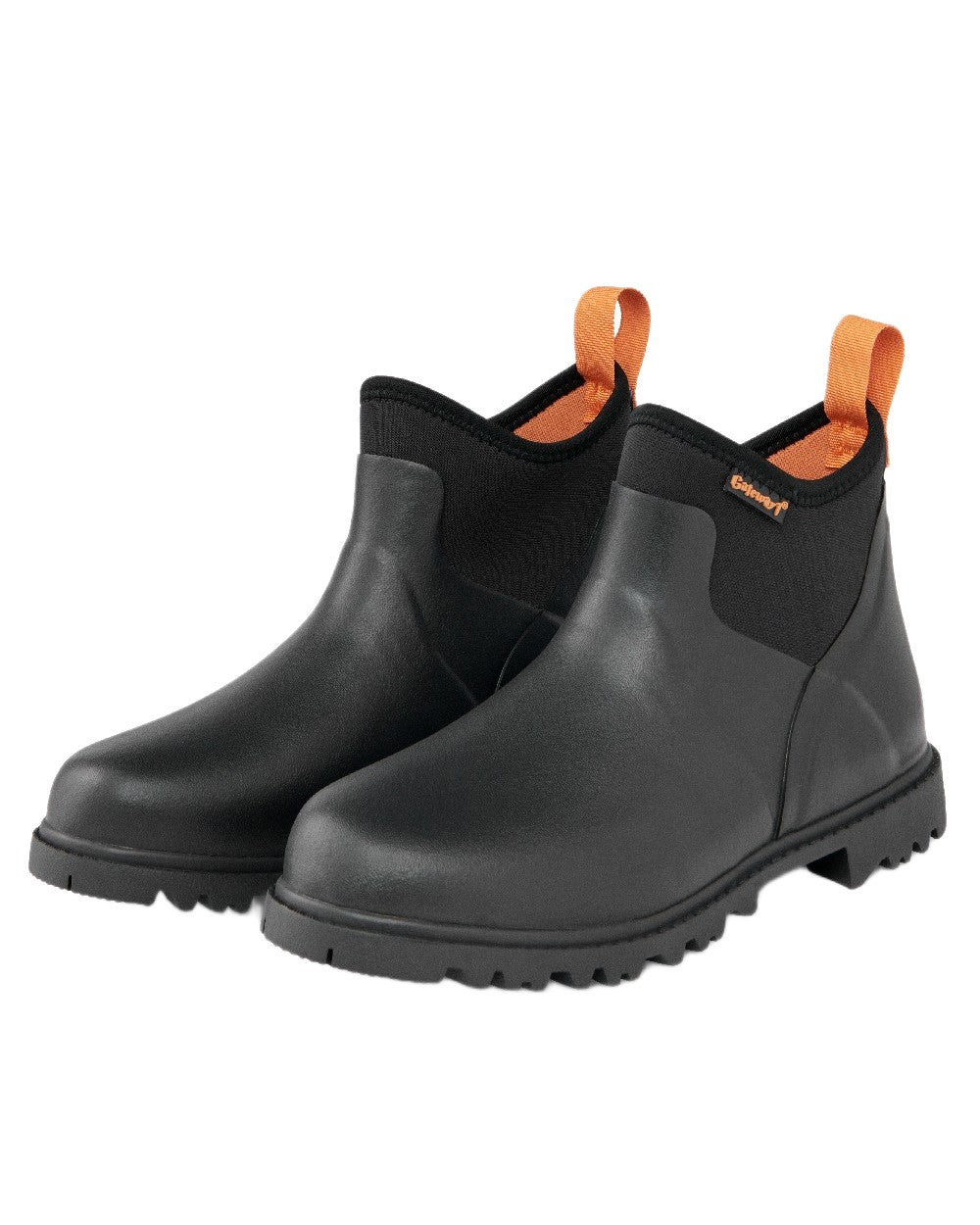 Black Coloured Gateway1 Ascot Lady 6 3mm Boots on white background #colour_black