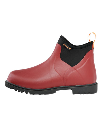 Burgundy Coloured Gateway1 Ascot Lady 6 3mm Boots on white background #colour_burgundy