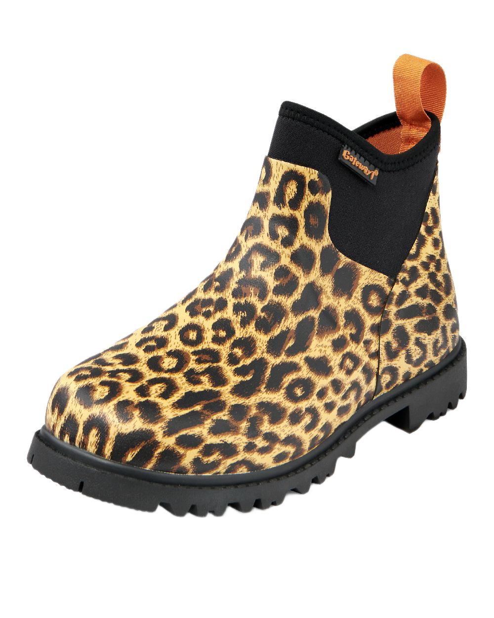Leopard Coloured Gateway1 Ascot Lady 6 3mm Boots on white background #colour_leopard