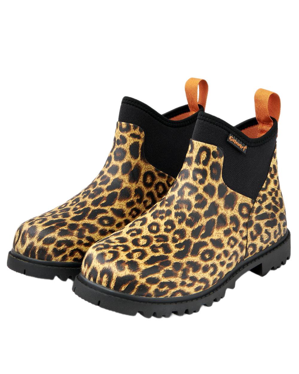 Leopard Coloured Gateway1 Ascot Lady 6 3mm Boots on white background #colour_leopard