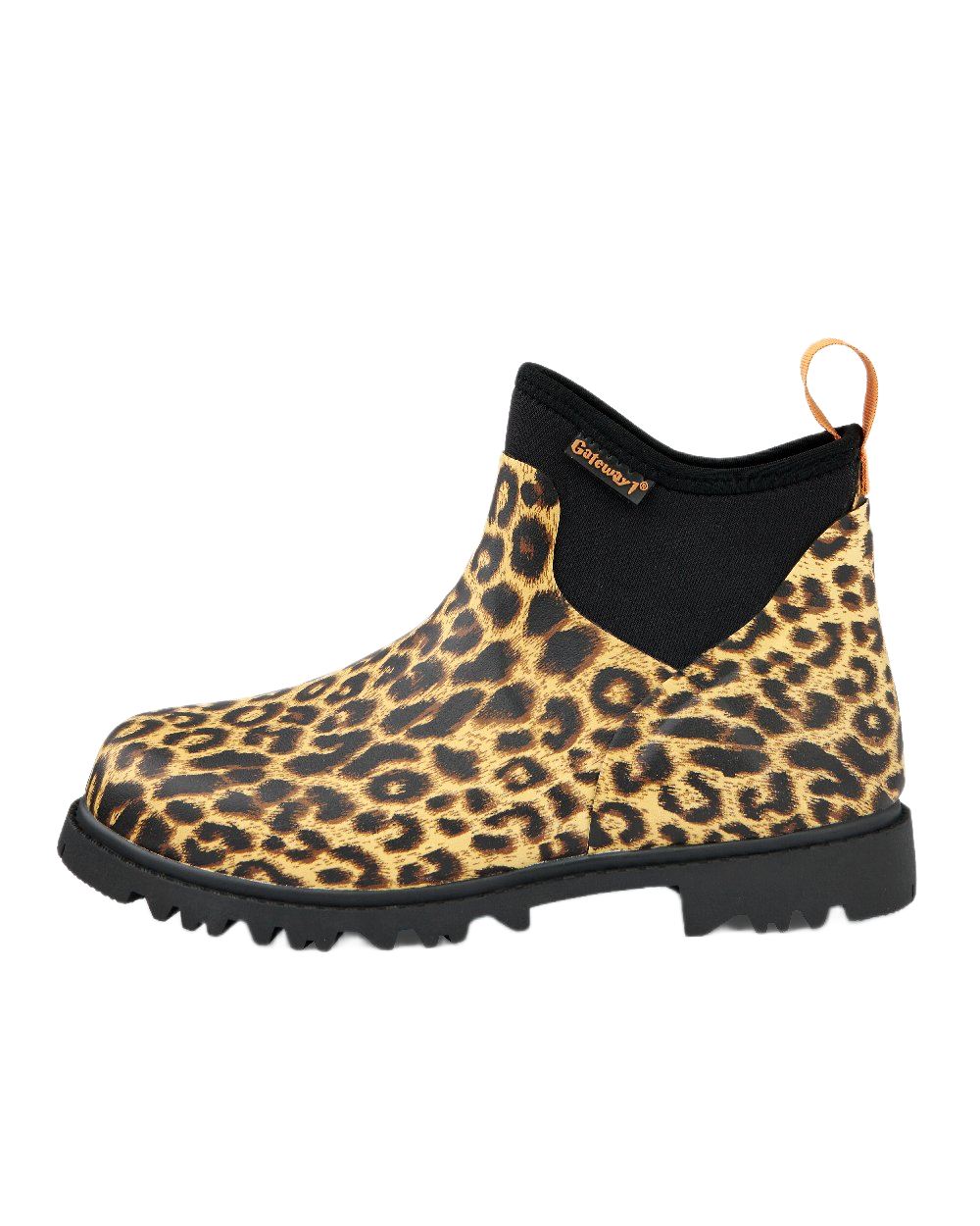 Leopard Coloured Gateway1 Ascot Lady 6 3mm Boots on white background #colour_leopard