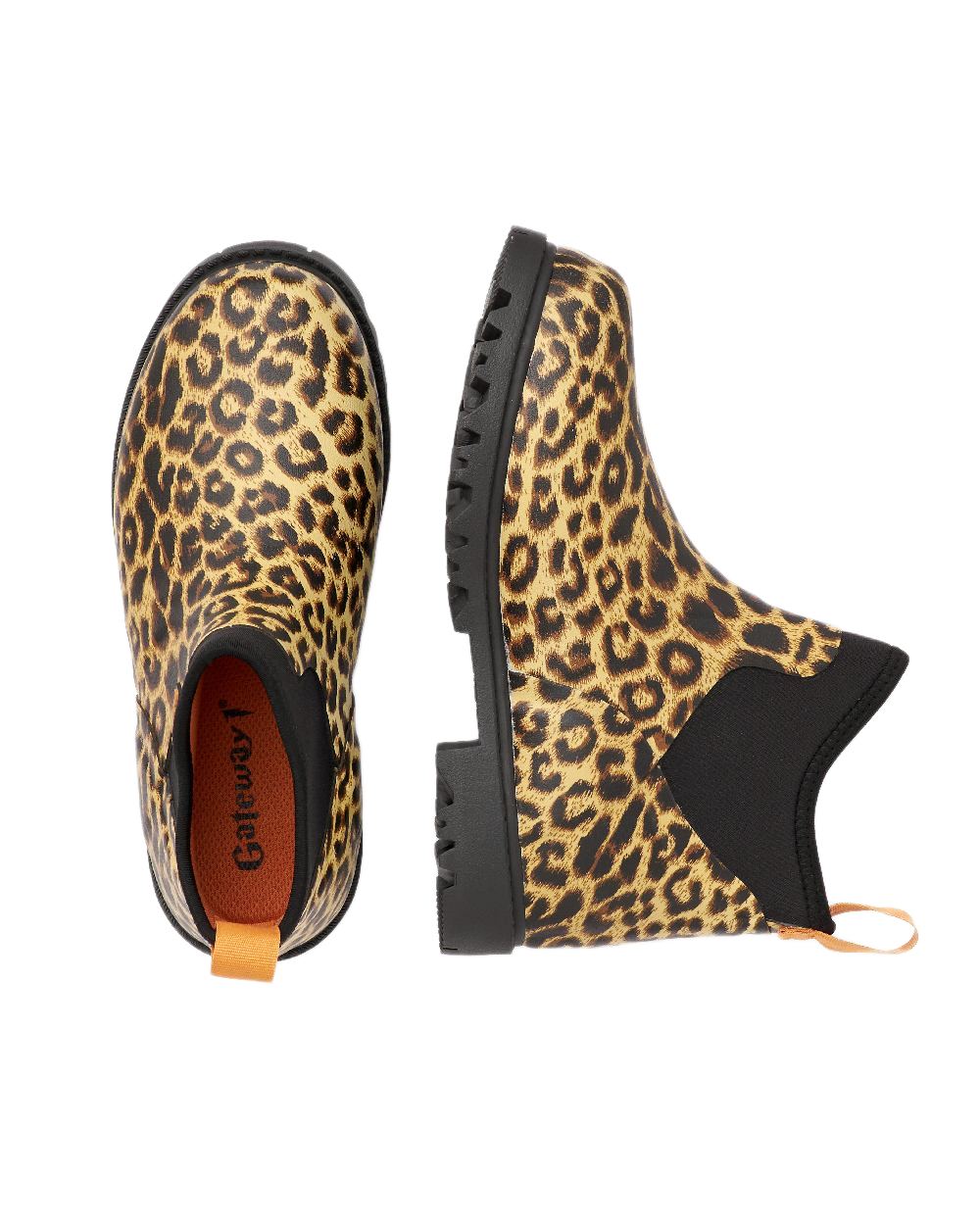 Leopard Coloured Gateway1 Ascot Lady 6 3mm Boots on white background #colour_leopard